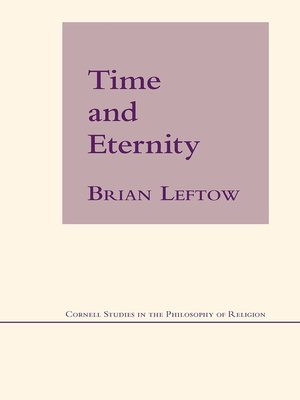 cover image of Time and Eternity